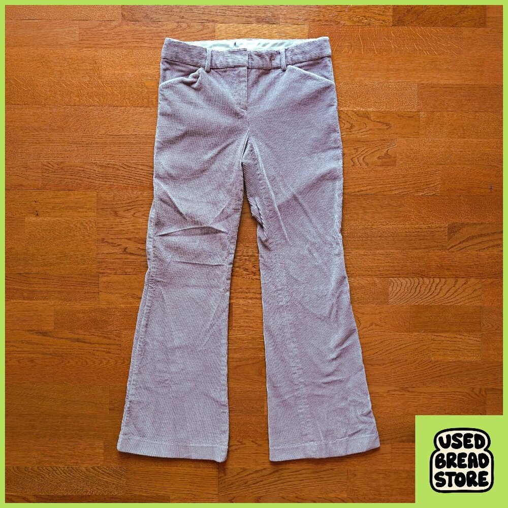 Rose Flared Corduroy Womens Pants Sz 6 Tailored Cotton/Spandex Y2K Boho